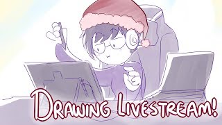 Drawing Stream - Crossmas Time! Feat. Saku And Aria