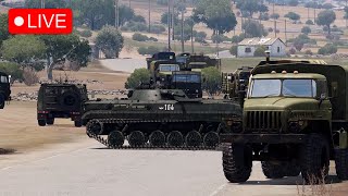 Russian Armored Vehicles Fall to Ukrainian Missiles  - Arma 3