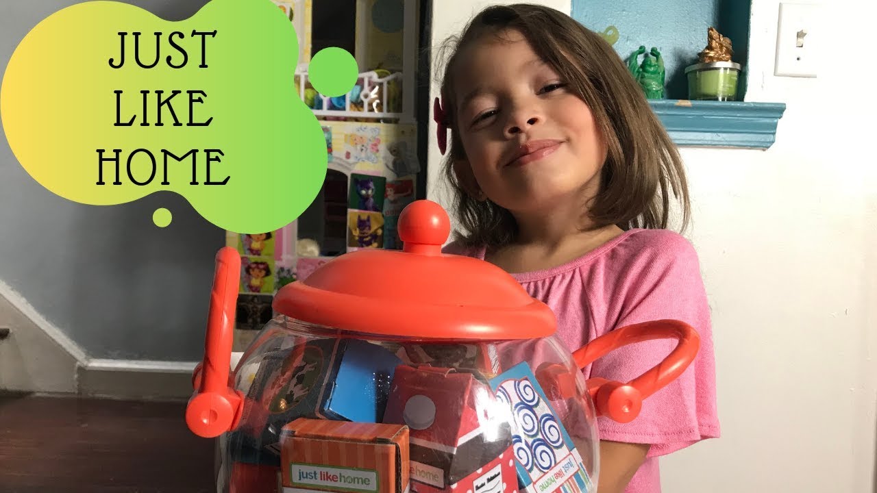 JUST LIKE HOME! set of pretend play food. - YouTube
