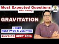 Most Expected Questions NEET 2026 PHYSICS | GRAVITATION CLASS 11 | PYQs + Predictions | Gyaanist
