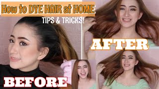 #VLOG19: How i DYE my hair using Garnier 8.1 Light Ash blonde #GARNIER #Transformation #tips #byzecy