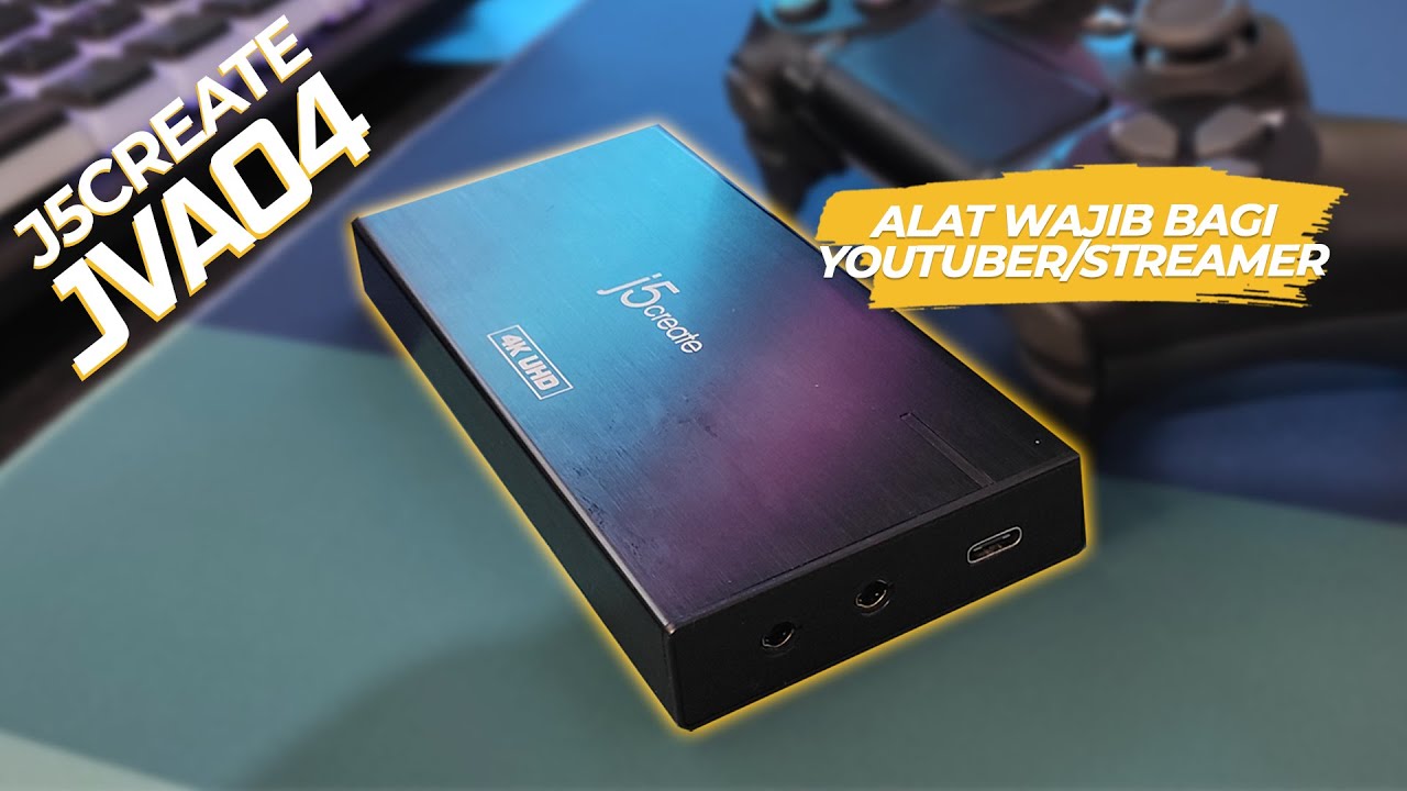 Wajib Dimiliki para Streamer | Review JVA04 Game Capture Station