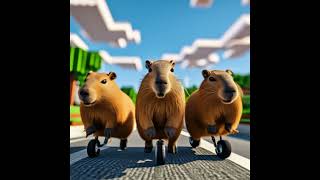 Капибара Матильда и загадочный мир в Майнкрафт. #CapybaraMatilda #Сapybara #Minecraft