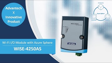 WISE-4250AS: Dual-band Wi-Fi 2.4G/5G Wireless I/O Module with Azure Sphere, Advantech (EN)
