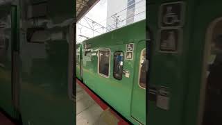 JR西日本 湖西線 普通 京都行き 山科駅を発車