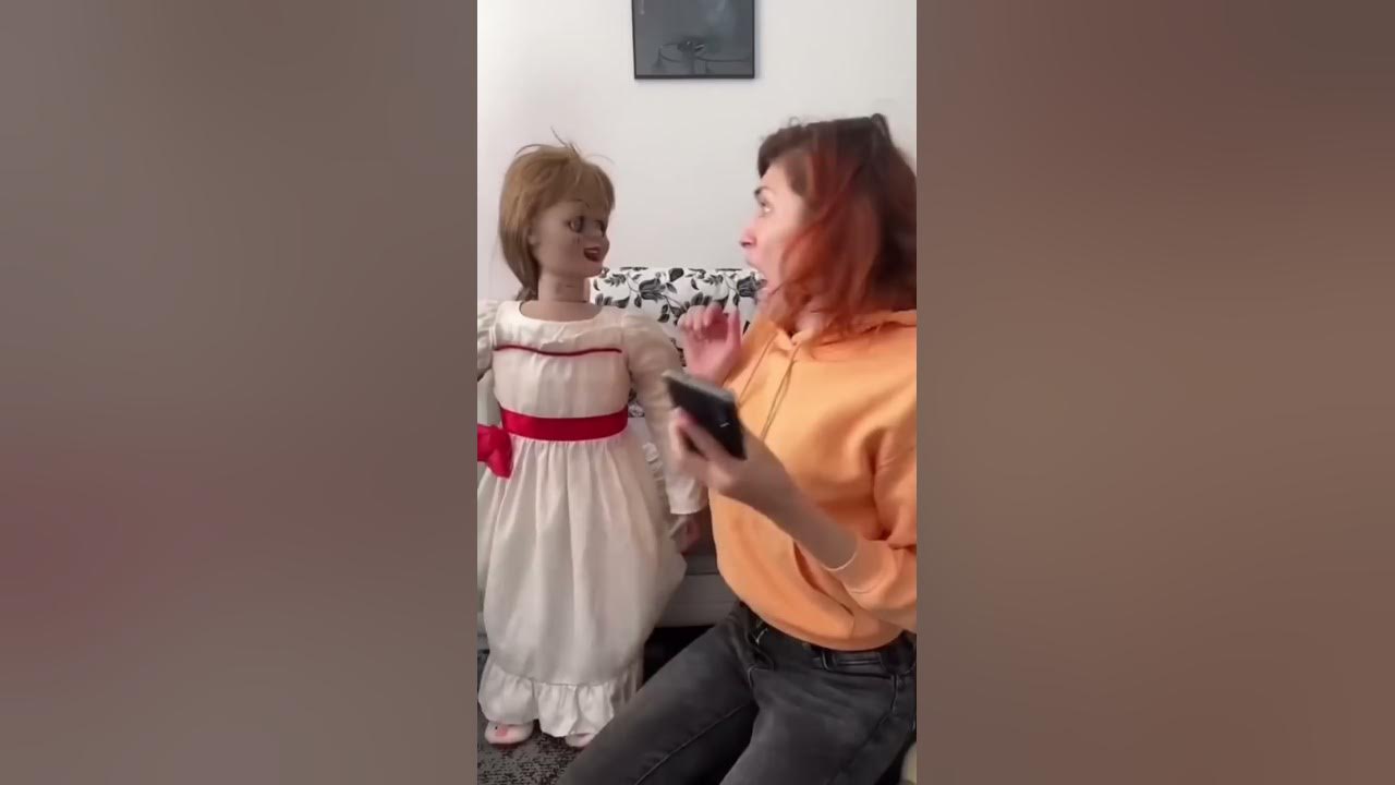 😱🤫😱Annabelledoll SoleilDogan #annabelle #short #annabelledoll #soleildogan