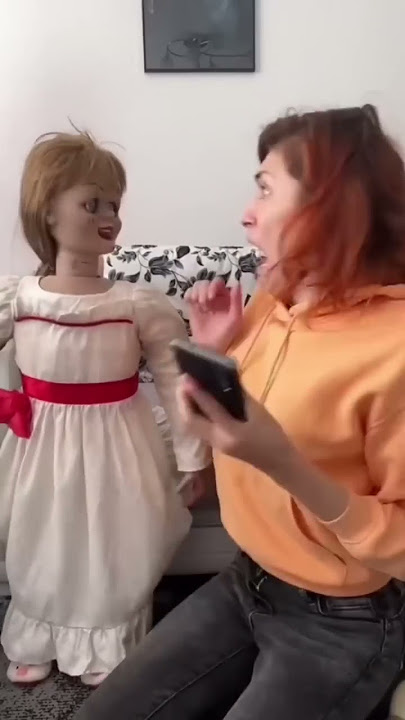😱🤫😱Annabelledoll SoleilDogan #annabelle #short #annabelledoll #soleildogan