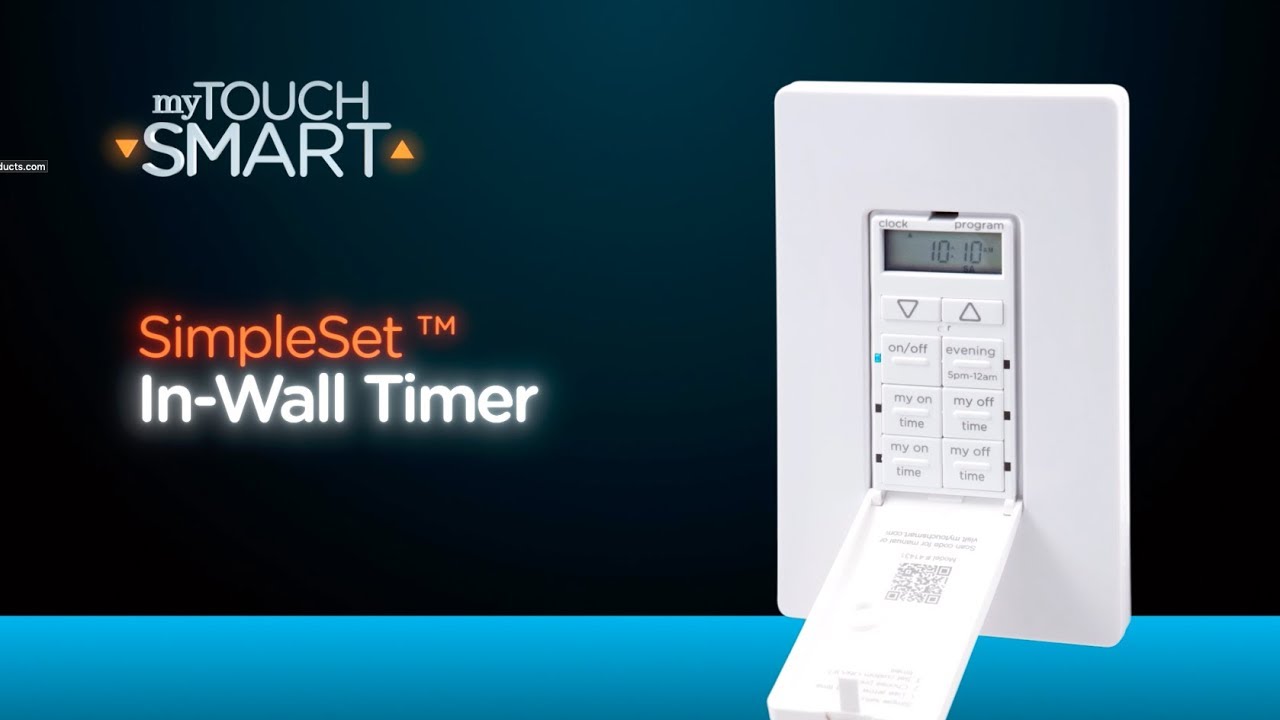 41431: myTouchsmart In-Wall Timer Installation and Operation - YouTube