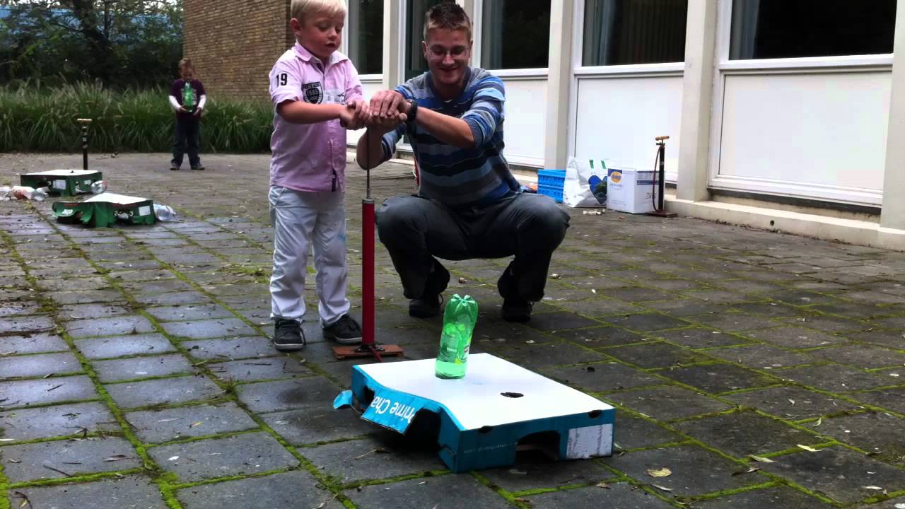 Hoe werkt een waterraket