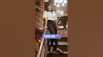 CISF Neha Borah 💞 Assistant Commandant 🔥 #cisf #army#shorts