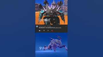 War Robots REVENANT vs SKYROS edit