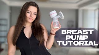 Manual Breast Pump Tutorial for New Moms | Easy & Quiet Milk Expression