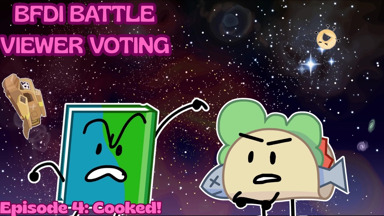 BFDI BATTLE VIEWER VOTING // Episode 4: Cooked! - YouTube