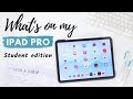 What's on my iPad Pro (Student Edition) | Apps I use for school 📝