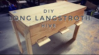 DIY Long Langstroth Hive Build