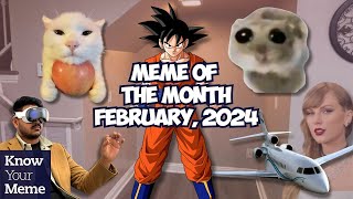 Which Meme Won Meme Of The Month For February, 2024?