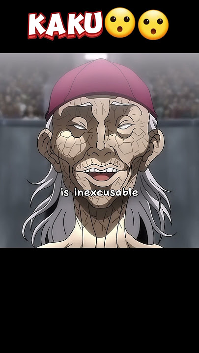 Yujiro is afraid of old geezer👀😬|Baki Hanma| #anime #animemoments #baki