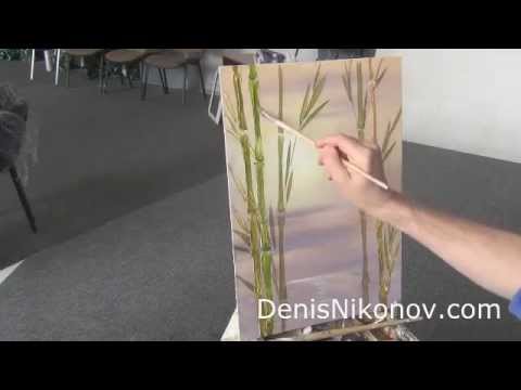 Мастер-класс "Бамбук и бабочки".