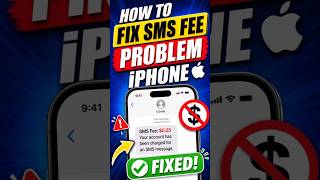 How to Fix SMS Fee Issues on iPhone