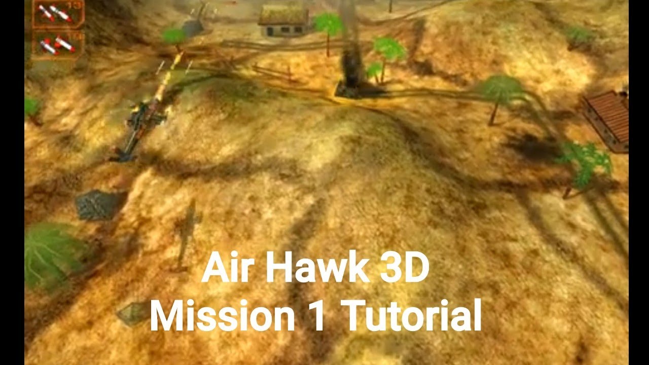 Air Hawk 3D Mission 1 Tutorial YouTube