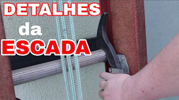 Como usar a escada?