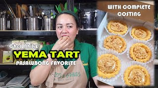 Pasalubong Favorite: Yema Tart by Chef Nhikz with Detailed and Proper Costing