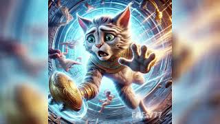 ⌚Time Traveling Cat A Mysterious Story #ai #catlover #cutecat