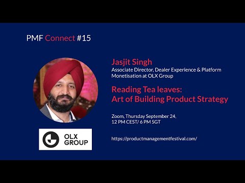 PMF Connect #15: Reading Tea Leaves: Art of Building Product Strategy