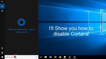 disable cortana and get search box search icon back windows 10 update group policy