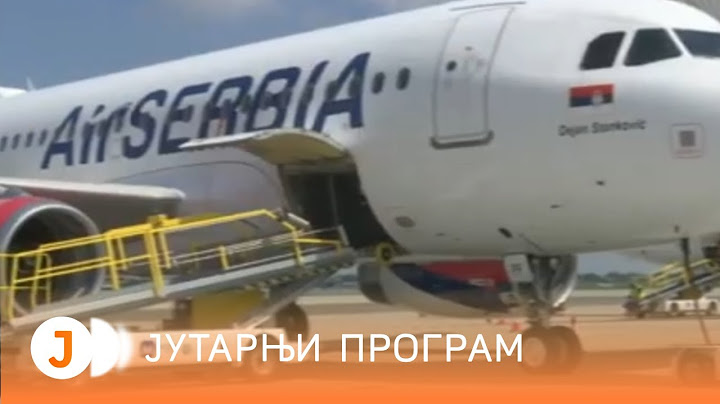 Aerodromska aplikacija za praćenje letova  | RTS Jutarnji program