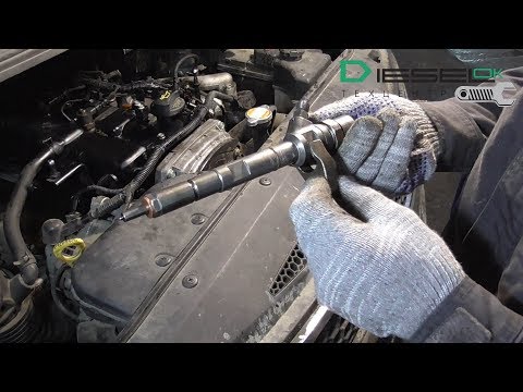 Выбило топливную форсунку на двигателе D4CB