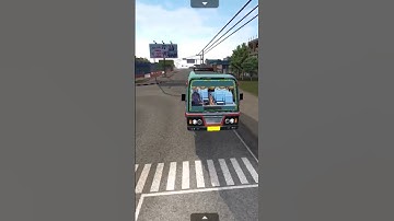 bussid mod tn green livery mod bus #shortfeed #subscribe