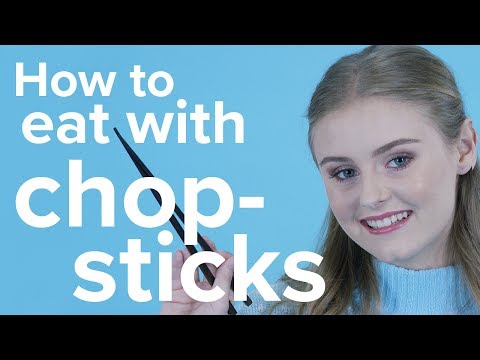 How to eat with chopsticks