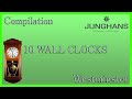 Top 10 Wall Clocks | Junghans | Westminster | Compilation