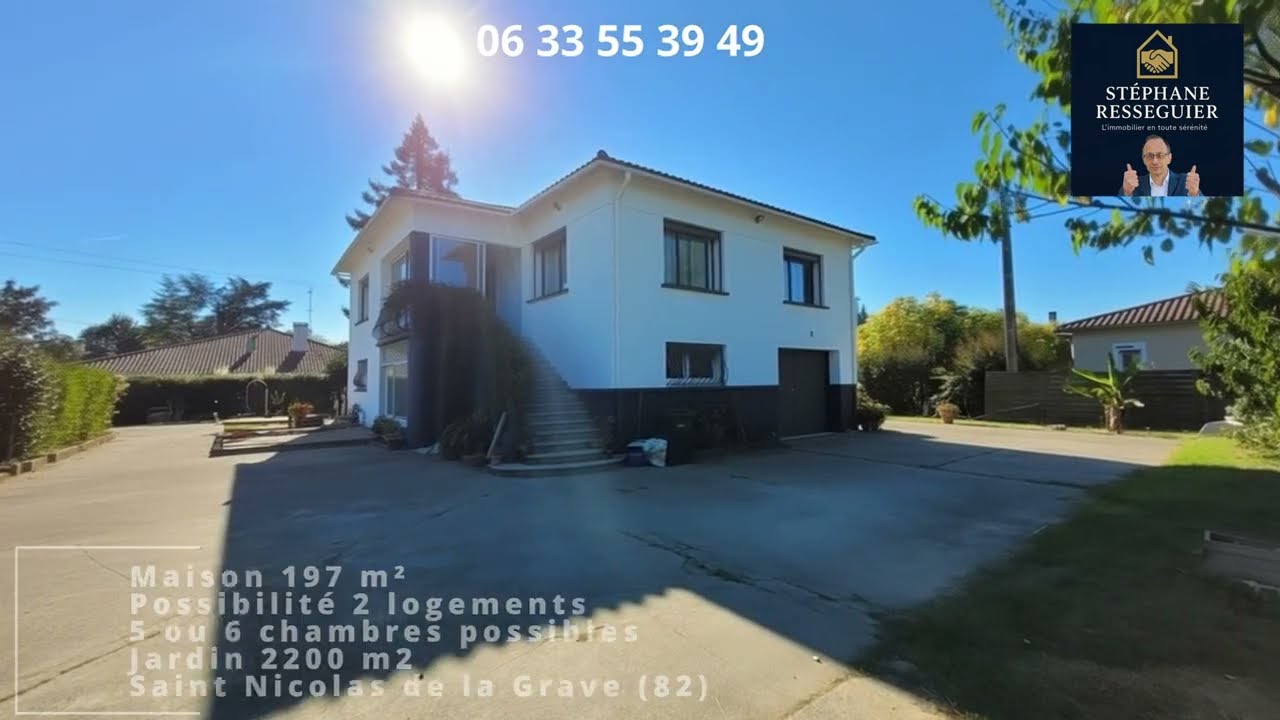 Une maison pour toute la famille 👨‍👩‍👧‍👦 ou pour deux projets 🏡