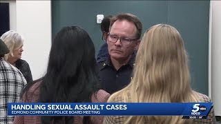 Edmond community policing board discusses sexual assault response