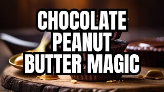 Homemade Chocolate Peanut Butter Cups with ONLY 2 Ingredients