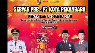 Ucapan Terimakasih Wajib Pajak Pemenang Undian Acara Gebyar PBB-P2 2023 kepada Bapenda Pekanbaru