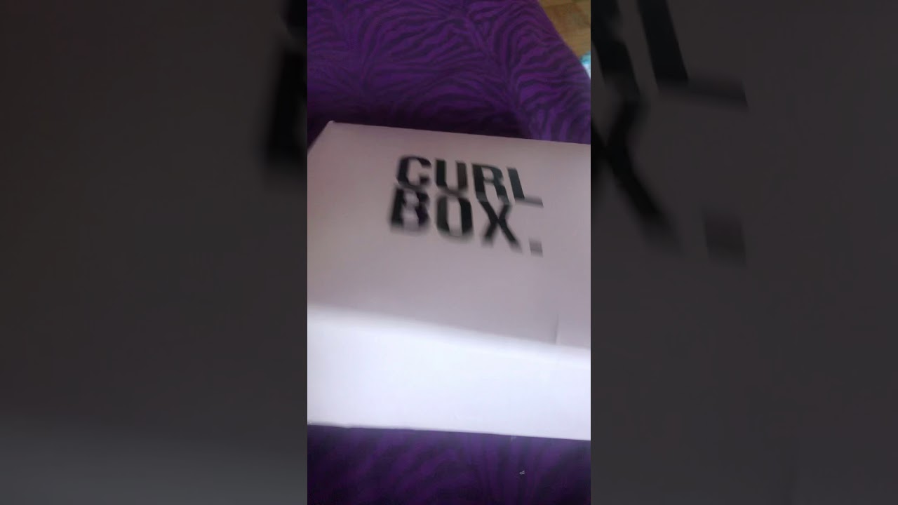 UNBOXING CURLBOX AUGUST 2019 SUBSCRIPTION! COCOA BUTTER FORMULA PRODUCTS 🤗