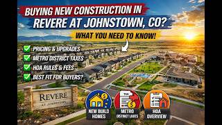 Buying New Construction in Revere at Johnstown CO? What You Need to Know