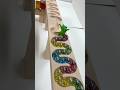 Marble Run ASMR ☆ HABA Wave Slope & Rotating hall & Rainbow Arch, Glass of Water #shorts #marblerun
