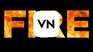 FIRE Text Effect In Vn Video Editor ( Easiest way )