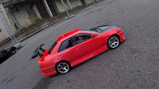 Pandora RC Toyota JZX100 drift body & Overdose GALM chassis