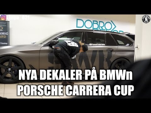 NYA DEKALER PÅ 540in OCH PORSCHE CARRERA CUP! [SWK's Vlog 85]