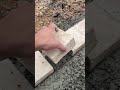 Insert into the ceramic section and the paving stone foundation to serve as a foundation between