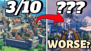 City Planner Reacts: Genshin Impact vs Wuthering Waves (Mondstadt and Jinzhou)