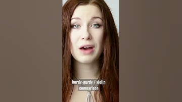 😲This medieval instrument works like a violin! 🎻 #hurdygurdy explained