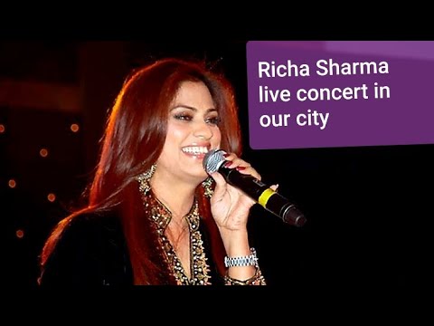 Richa sharma live concert in your city .. - YouTube