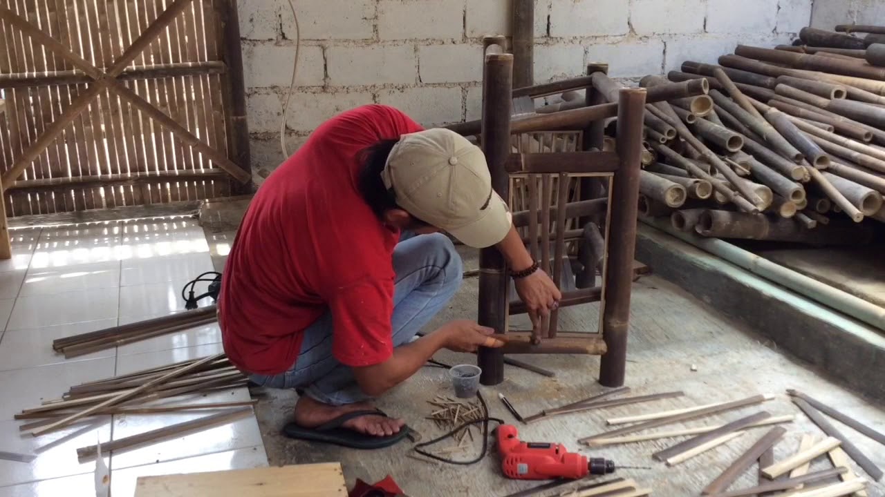 Cara Membuat Rak  Sepatu dari  Bambu  YouTube
