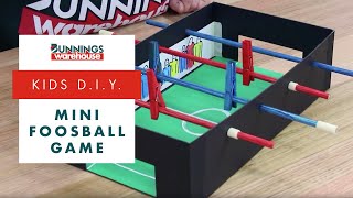 靴箱でテーブルサッカーゲームの作り方 手作りおもちゃ 子供工作 Handful ハンドフル